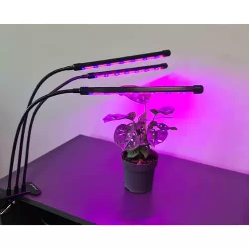 Lampa 20 LED 3st för växttillväxt Gardlov 19242