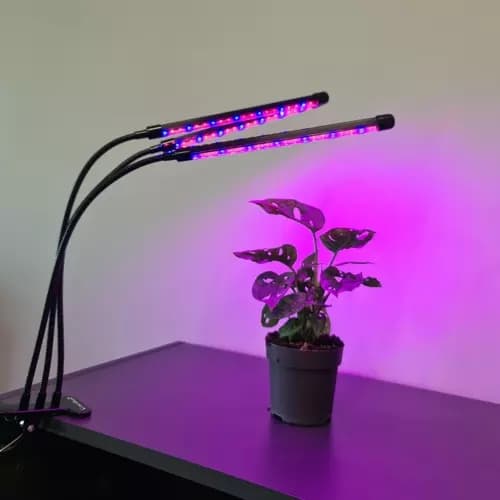 Lampa 20 LED 3st för växttillväxt Gardlov 19242