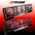 Miniatyrbild 5 av 9: Nummerskylt ram 2 st. Xtrobb 22028