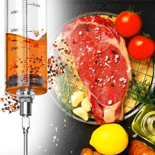 Köttinjektor + 3 nålar Ruhhy 23055