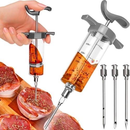 Köttinjektor + 3 nålar Ruhhy 23055
