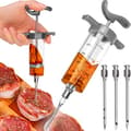Miniatyrbild 1 av 9: Köttinjektor + 3 nålar Ruhhy 23055