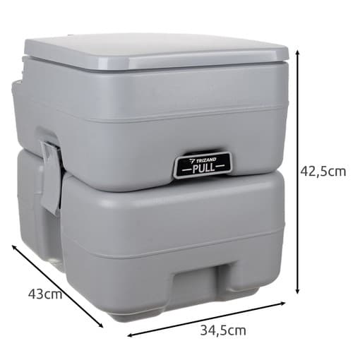 Trizand 24498 bærbart toilet