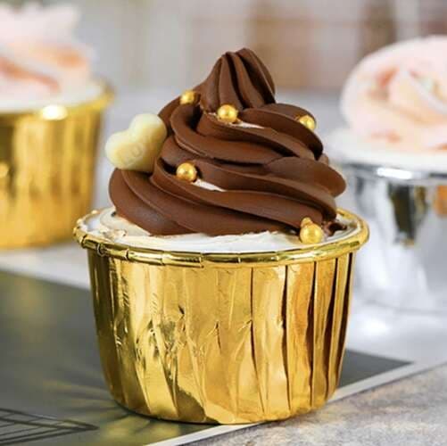 Muffinskopper - sett med 50 stk. Ruhhy 24376