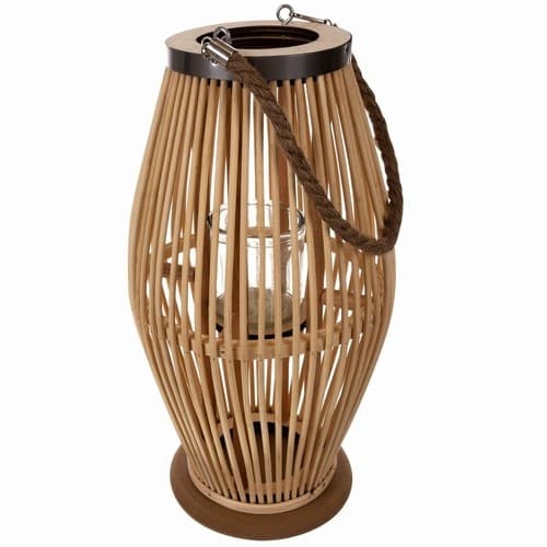 Bambus rattan lanterne Gardlov 24282