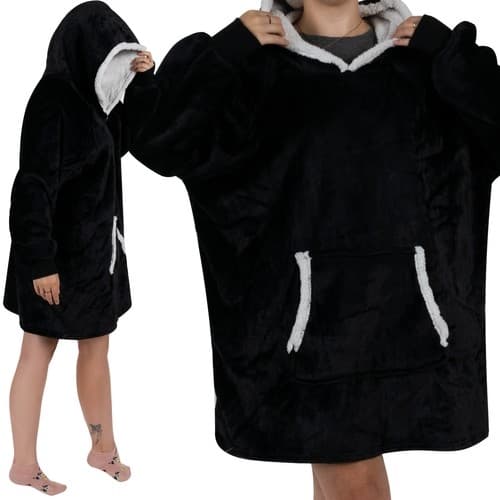 XXL genser - teppe svart Ruhhy 24403