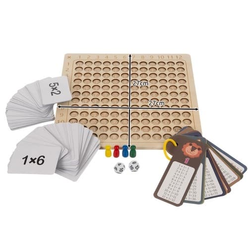 Multiplikationstabell - brädspel Kruzzel 24639