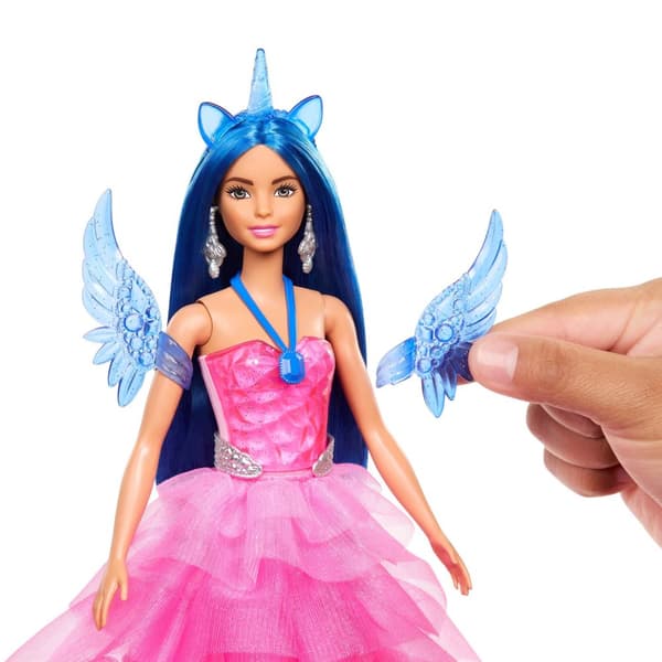 Barbie Sappirdukke Med Enhjørning