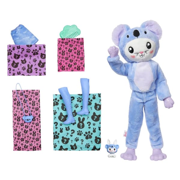 Barbie Cutie Reveal Kostume Cuties Dukke Lilla