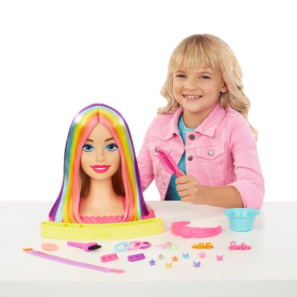 Barbie Neon Rainbow Deluxe Stylinghode