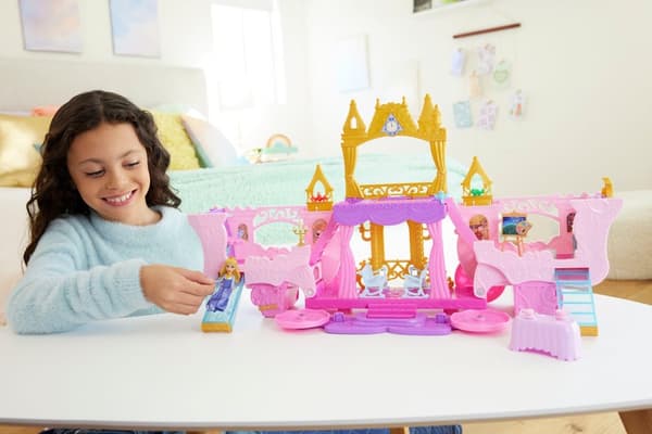 Disney Prinsesse Små Dukker Vogn Til Slot