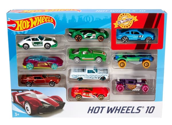 Hot Wheels Pikkuautot 10 Kpl