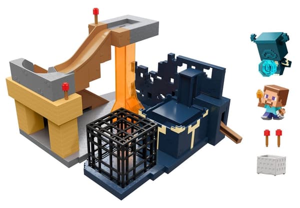Minecraft Rise Of Warden Playset