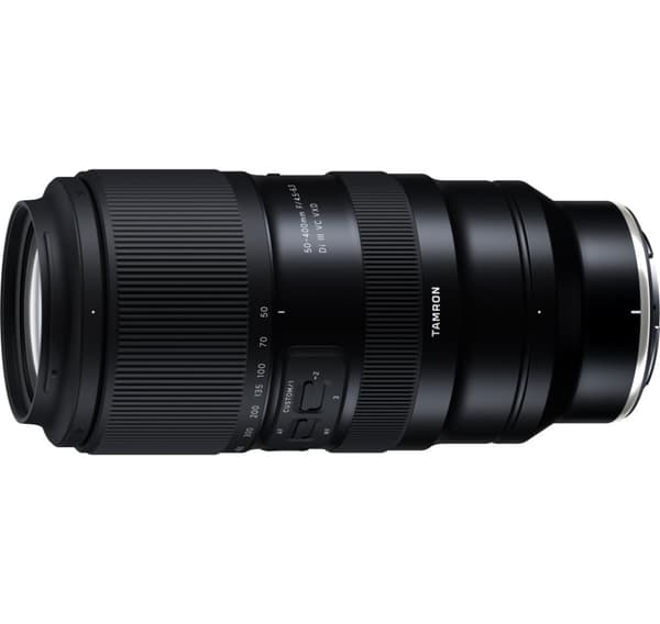 Tamron 50-400mm f/4.5-6.3 Di III VC VXD -objektiivi Nikonille musta