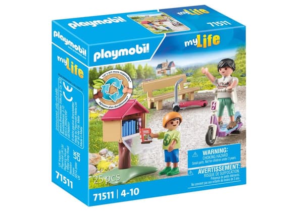Playmobil My Life -kirjanvaihto Kirjatoukille 71511