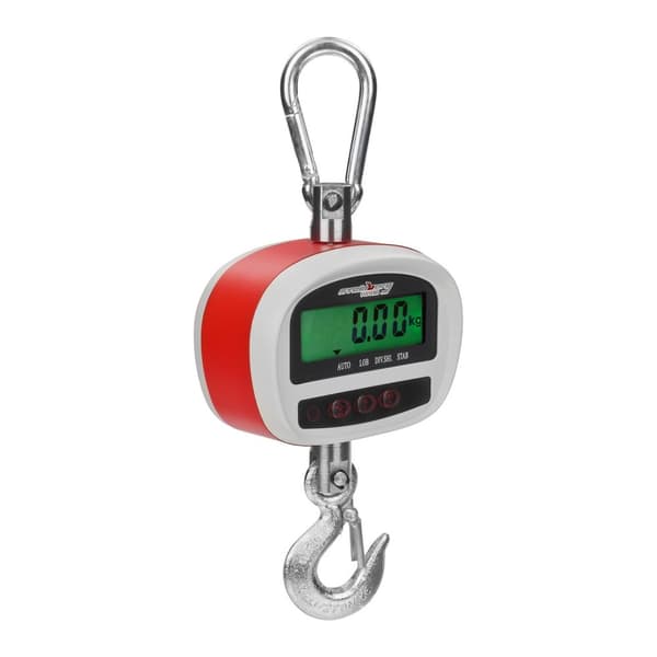 Ripustuskoukkuvaaka kaukosäätimellä 300kg - LCD