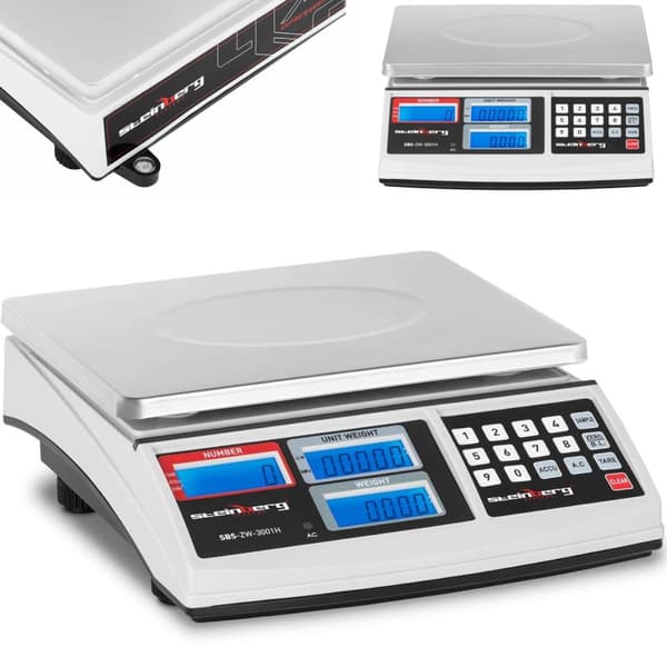 SBS-ZW-3001H LCD stykk tellende kontrollvekt opptil 30 kg