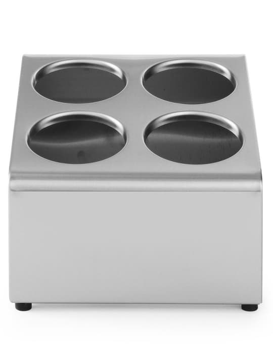 Bestikbeholder i rustfrit stål - Hendi 552407