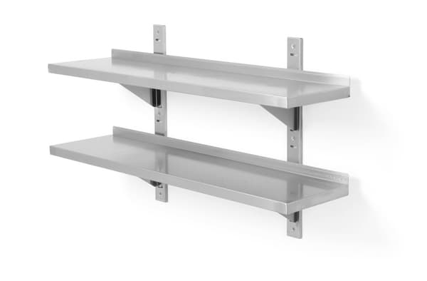 Dobbel justerbar hengende hylle 100cm - Hendi 811726