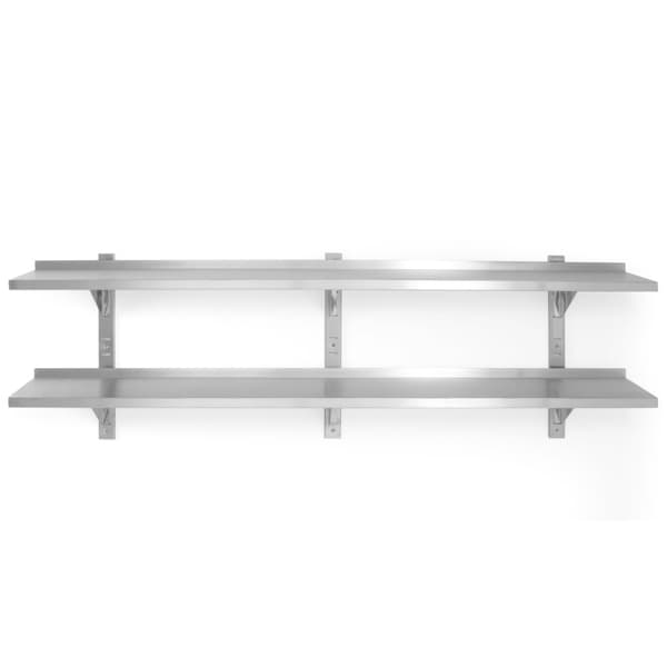 Dobbel justerbar hengende hylle 140cm - Hendi 811740