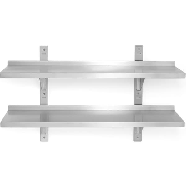 Dobbel justerbar hengende hylle 120cm - Hendi 811733