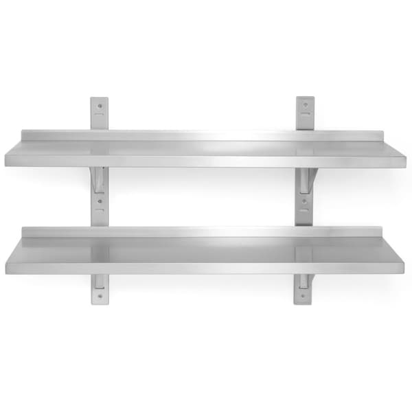 Dobbel justerbar hengende hylle 80cm - Hendi 811771