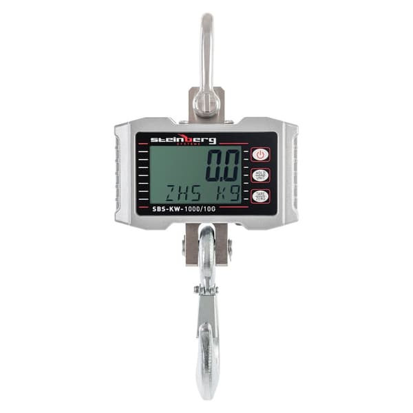 Ophængt krogskala op til 1000 kg / 0,5 kg LCD
