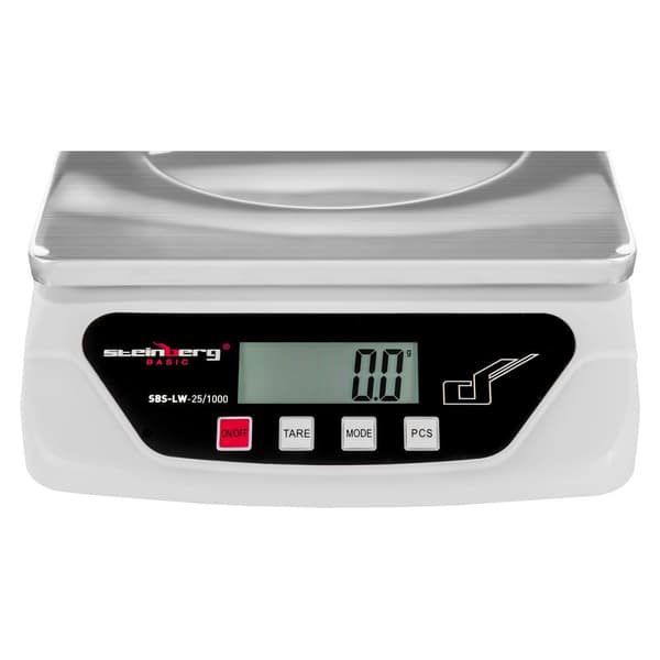 Postvekt for pakker og brev SBS-LW-25/1000 opp til 25kg / 1g