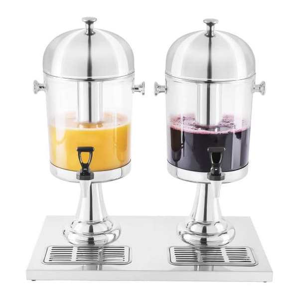 Iskjølende drikkedispenser 2 x 7L