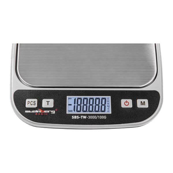 Precisionslaboratorievåg SBS-TW-3000/100G upp till 3000g / 0,1g