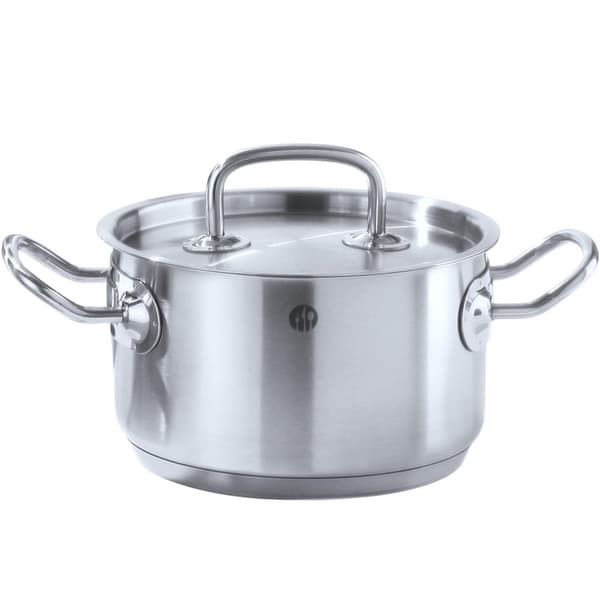 Kitchen Line medelstor gryta med lock 1,7 l dia. 160 x 95 h - Hendi 836101