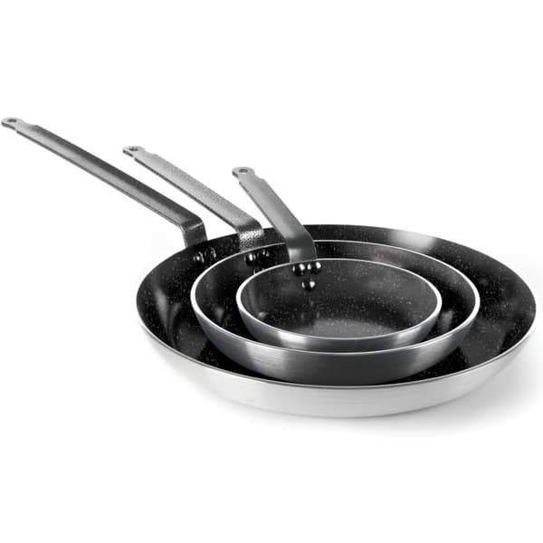 Stekepanne i aluminium med marmorert non-stick belegg. 280 mm - Hendi 627624