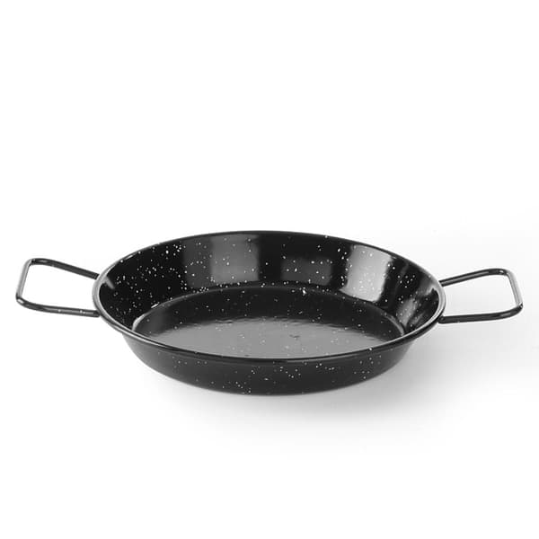 Emaljert paellapanne/skål diameter 24 cm - Hendi 622858