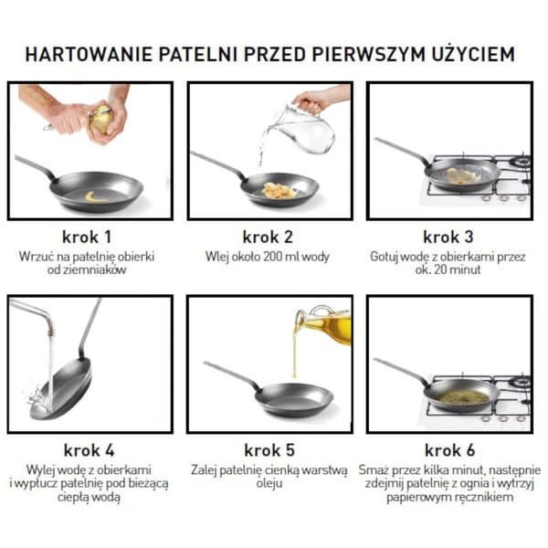 Profi Line pannekakepanne - grunn diameter 230 mm - Hendi 628805