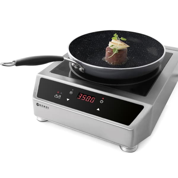 Stekepanne i aluminium med Teflon Platinum Professional non-stick belegg. 28 cm - Hendi 621134
