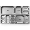 Miniatyrbilde 4 av 4: Kitchen Line GN 2/3 stålbeholder, høyde 200 mm - Hendi 806258