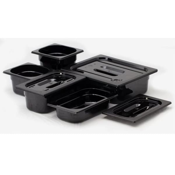 Betræk til GN i sort polycarbonat GN 1/1 - Hendi 862902