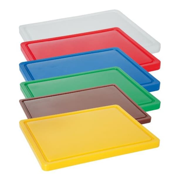 HACCP skjærebrett for meieriprodukter GN 1/2 hvit - Hendi 826102