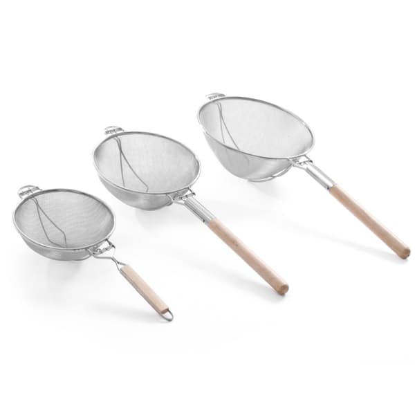 Profesjonell sil med dobbel netting, ståldiameter. 310 mm - Hendi 639016