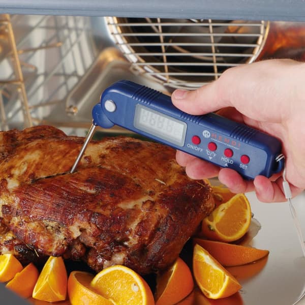 Digital gastronomisk termometer med vikbar sond - Hendi 271308