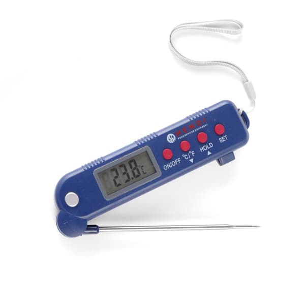 Digital gastronomisk termometer med vikbar sond - Hendi 271308