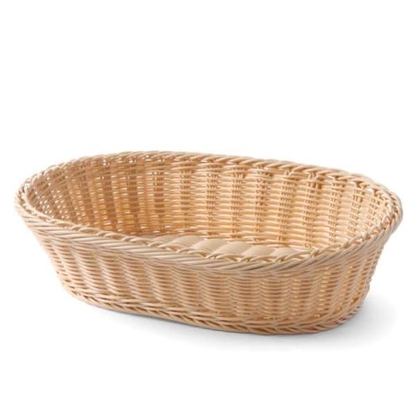 Oval brödkorg i polyrotting - Hendi 561003