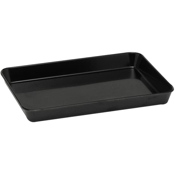 Kjøtt- og matbrettbeholder laget av melamin 350x250x40mm svart - Hendi 568200