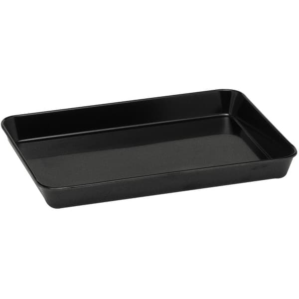 Kött- och mattrågbehållare gjord av melamin 420x280x60mm svart - Hendi 568309