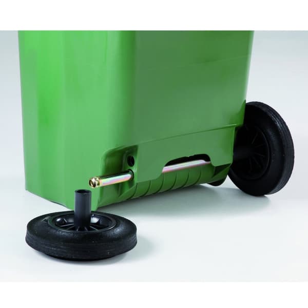 Affalds- og affaldsbeholder CERTIFIKATER Europlast Østrig - sort 120L