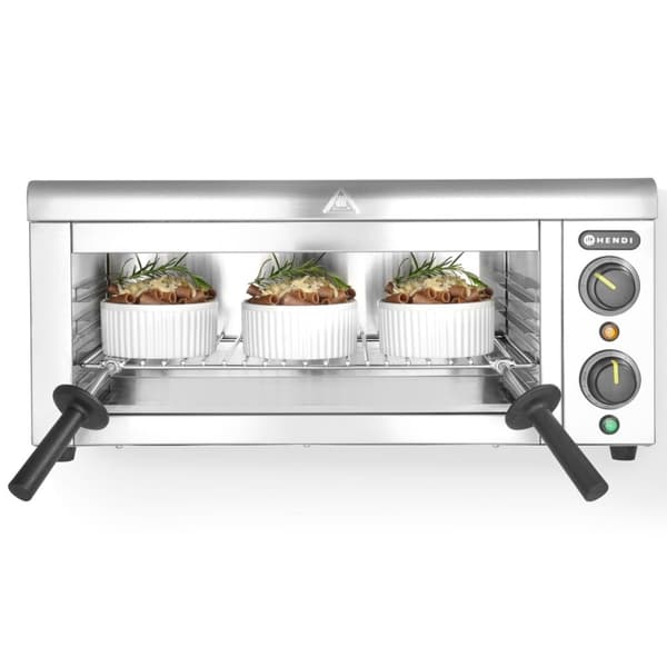Salamander leivänpaahdin seinälle kiinnitettävä leivänpaahdin, 30 min ajastin. 2000W - Hendi 264119