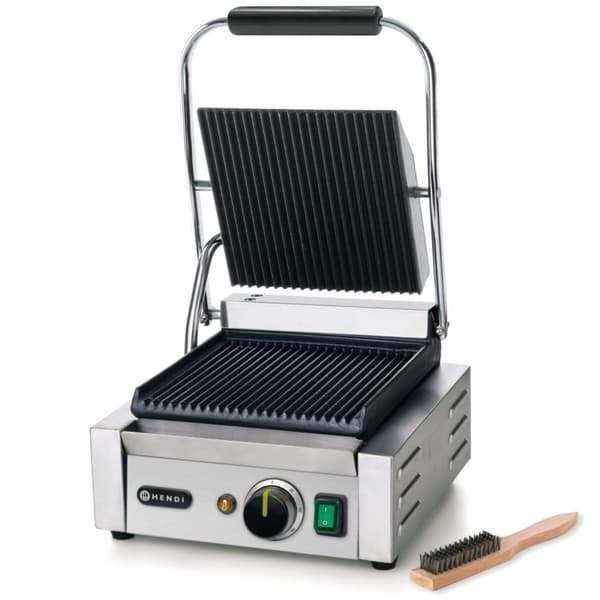 Kontakt enkeltrillet kontaktgrill 1800W - Hendi 263501