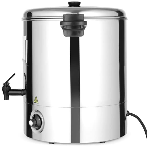 Stål gløgg varmtvannsbereder 2200W 30L - Hendi 209905