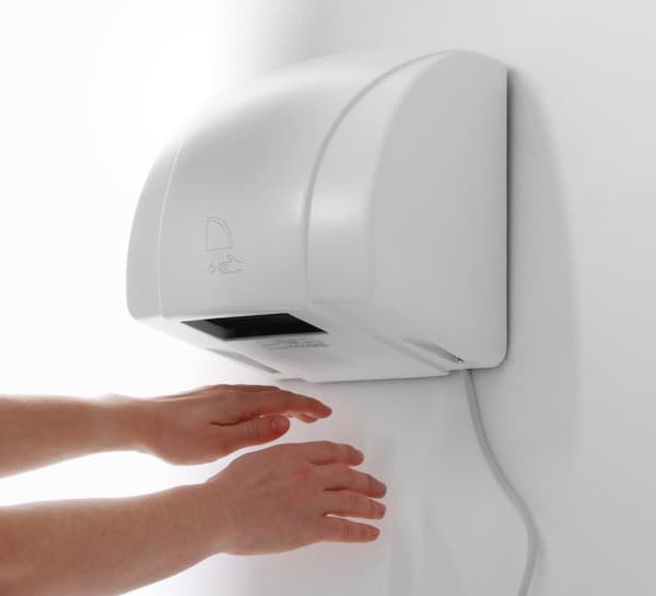 Automatisk elektrisk håndtørrer 1500W - Hendi 221808