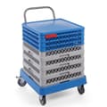 Miniatyrbillede 2 af 2: Vogn med holder til opvaskemaskinekurve - Hendi 877197